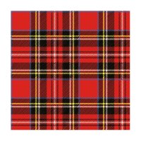 Servett Scottish Red 20-pack