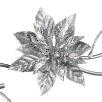 Julstjärna Silver 15 cm