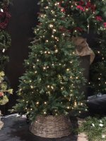 Julgran Tinde med belysning 210 cm