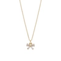 Eira Rosett Halsband 45 cm - Guld