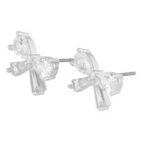 Eira Rosett Örhänge - Silver