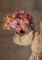 Hortensia Real Touch - Rosa