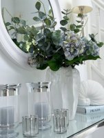 Hortensia Real Touch - Blå