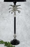 Lampfot Palm - Svart/Silver