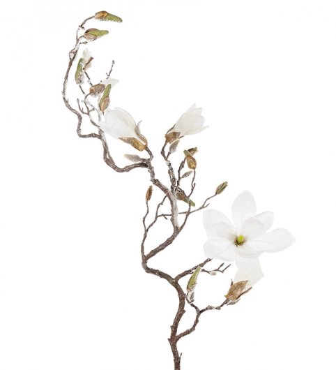 Magnolia med glitter 140 cm