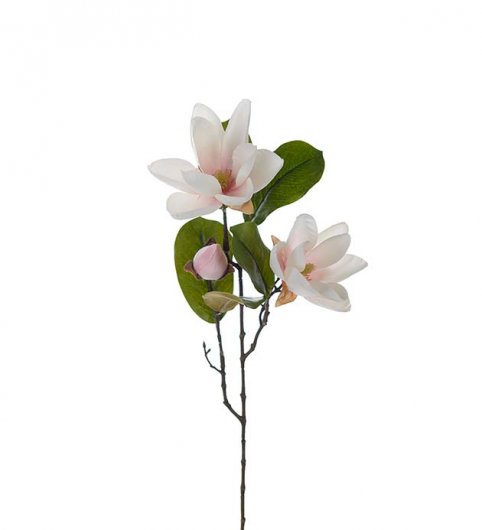 Magnolia 70 cm - Vit/Rosa