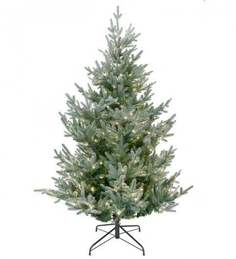 Julgran Bjorli med belysning 210 cm