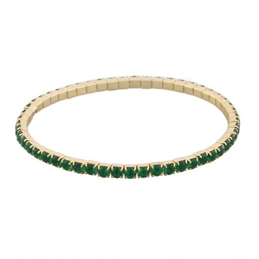 Rola Armband  - Guld/Grön